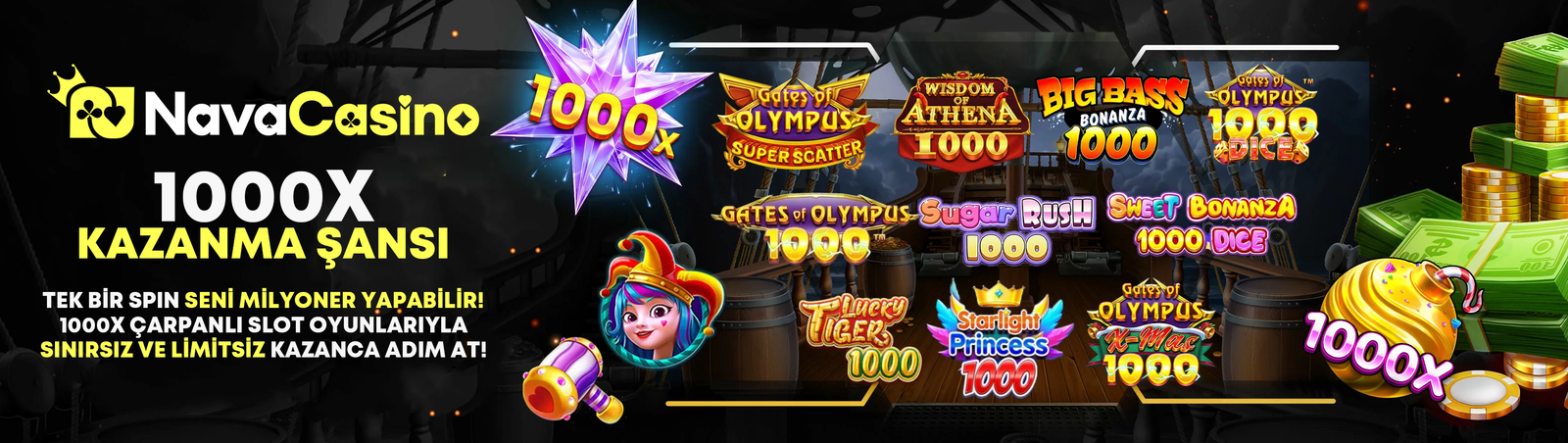 NavaCasino Bonus Görseli